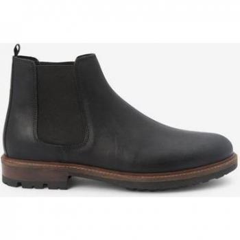 Chelsea-Boots aus Leder