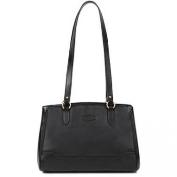 Sac à main hexagonal Jeanne Noir