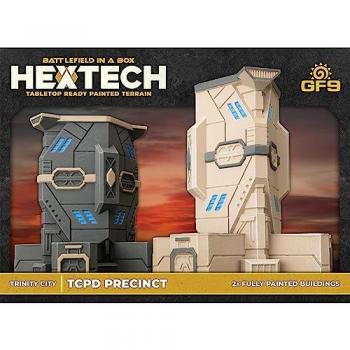 Hextech Terrain Trinity City Minis (2pcs) (TCPD Precinct)