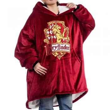 Gryffindor Cloak‑Style Cozy Throw