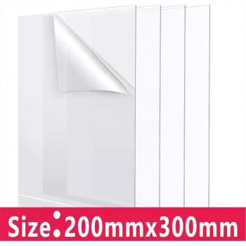 200x300mm Clear Plexiglass Plate