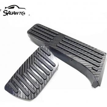 Carbon Fiber Foot Pedals Pad Cover for Toyota Camry XV70 Avalon RAV4