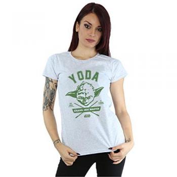 Grey Yoda Collegiate Women's Cotton Shirt XXL