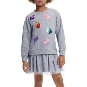 Vestido Desigual Niña Stickers