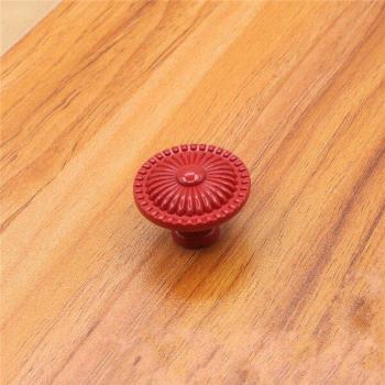 32MM Colorful Ceramic Round Stripe Door Pull Handles