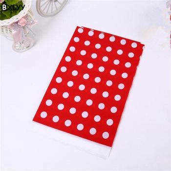 Candy-colored Polka Dot Disposable Tablecloth