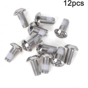 Boulons de disque de frein de vélo colorés T25 en acier M5*10mm, 12 unités