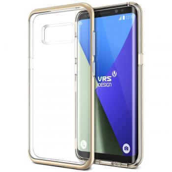 Accessori iPad e Tablet Cover Galaxy S8 VRS Design Ultra-Sottile Antiurto Doppia Custodia Protettiva Crystal Bumper Premium Morbido TPU con Paraurti PC per Samsung Galaxy S8 (2017)