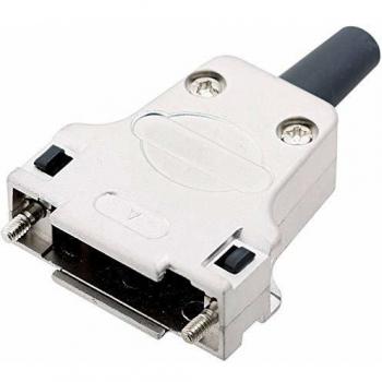 D-SUB 15-Pin Diecast Zinc Housing, 1 pc