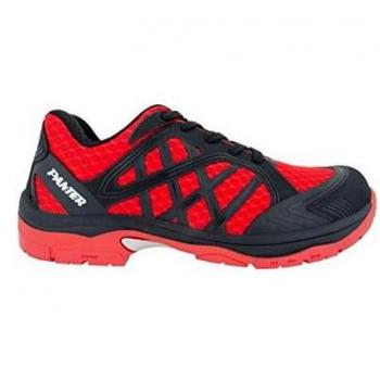 Zapato argos s1p talla-41 rojo de panter