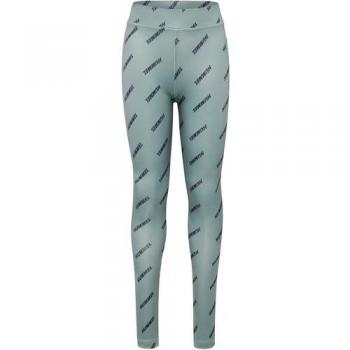 Leggings Hummel Silje para Niña en Verde