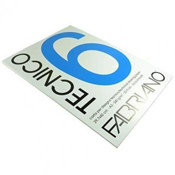 Papier à dessin Fabriano Tecnico 6 - A3 240g 20 feuilles lisses