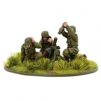 Warlord Games – US Luftlandetruppen Mörserteam 1944-45 28mm Bolt Action