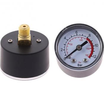 Manomètre pneumatique 0 ~ 180 PSI, 0 ~ 12 bar 42*40 mm
