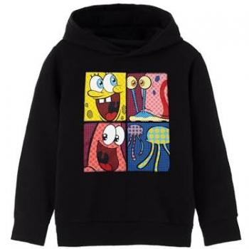 Hoodie enfant Spongebob SquarePants Noir