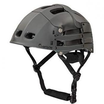 Casque Pliable Overade Pro – Blanc, Taille S/M