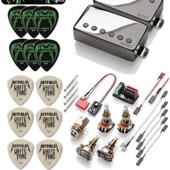 EMG JH Signature Humbucker Set with Long Shaft Pots