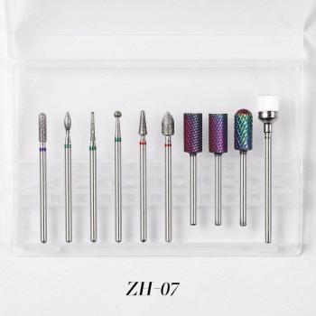 Mixed Diamond Ceramic Tungsten Steel Nail Drill Bits