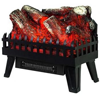 Chimenea Eléctrica Portátil Kekai Utah 47.5x22x40.36 cm 2 Niveles