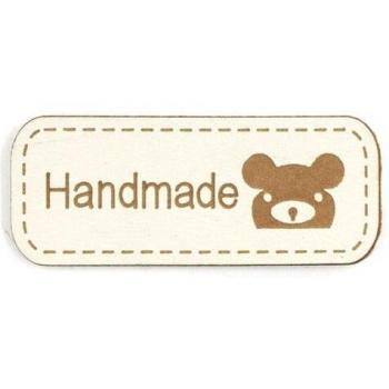 50Pcs PU Leather Cartoon Animal Labels for Sewing Projects