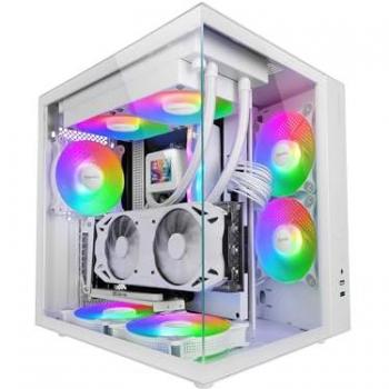 Mars Gaming Mcv‑Onew Mini‑ITX – Bianco