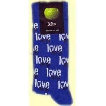 Calzini Ankle Donna The Beatles Love Me Do Blu