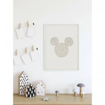 Komar Wandbild „Mickey’s Score“ – Premium-Fotopapier, seidenmatte Oberfläche