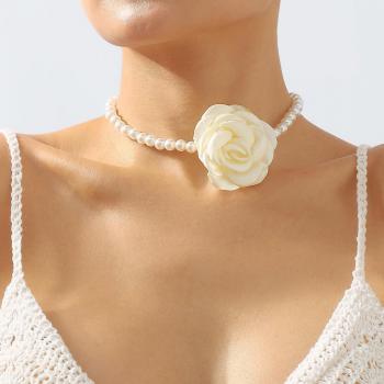 Camélia Chic Perles Rose & Multicolore Heyone