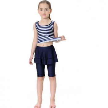 Muslim Girls Two-Piece Bathing Suit