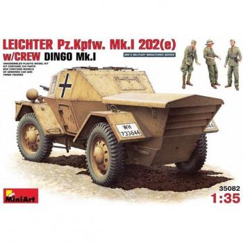 MiniArt Leichter Pz.Kpfw. MK I 202(E) Dingo Mk I – 1,35e
