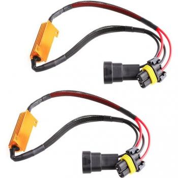 2pcs 50W 6Ohm Canbus Decoder for LED Fog Lights