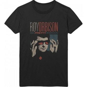 Camiseta Adulto Unisex de Algodón Roy Orbison Pretty Woman S Negro