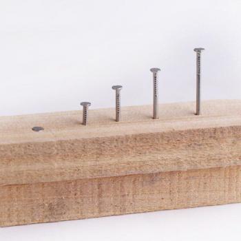 Clavo de acero inoxidable para carpintería, 100 piezas