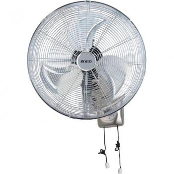Ventilador de Pared Industrial SOGO 150 W Oscilante 45 cm Bajo Ruido