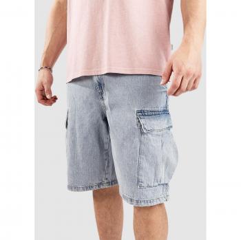Shorts cargo Empyre Sk8 en denim noir