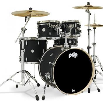 PDP Concept Maple 5-Piece Drum Set - Satin Black