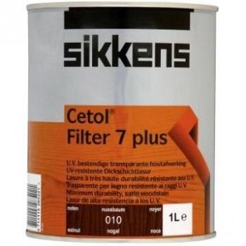 Sikkens 5085911 Cetol Filter 7 Plus Translucent Woodstain Walnut 1 Litre