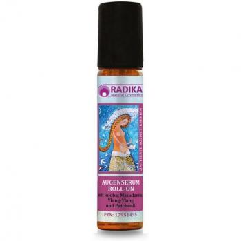 BIOHERBA Augenserum Roll‑On mit Jojoba, Macadamia & Ylang‑Ylang – 10 ml