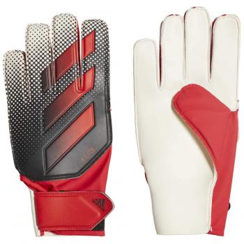 Adidas X-Lite Goalkeeper Gloves in Active Red/Off White/Black