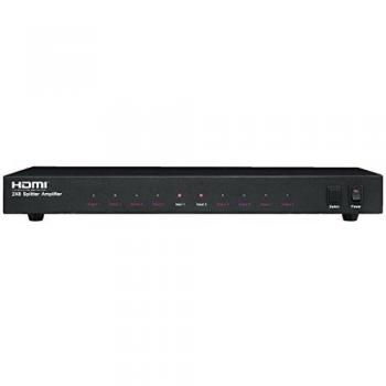 MONACOR 8-weg HD-splitter HDMS-208