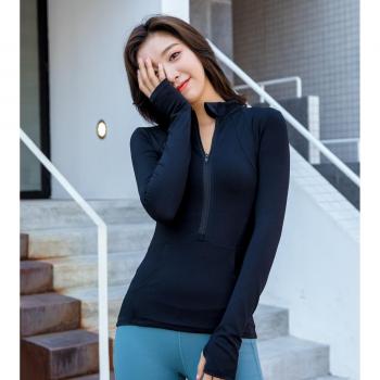 Long Sleeve Yoga Crop Top for Women