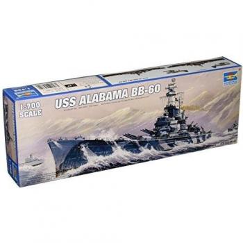 Trompette 05762 Modèl Kit USS Alabama (BB-60)
