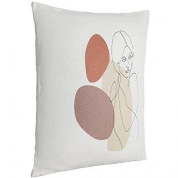 EGLO Living Dekokissen Chevery, Couch Zierkissen, Dekokissen, Kissenbezug 45x45 cm