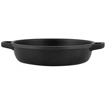 Tegame Alluminio Nero 22cm con Manici