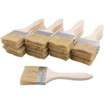 24-Piece 70mm Chip Brush Set for Painting