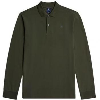 Raw Polo G‑Star Slim Fit Grigio D27683‑5864
