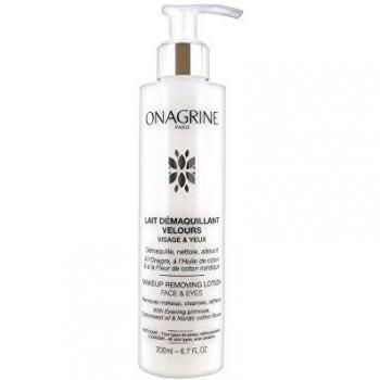 Onagrine Lait Demaquillant Velours 200ml Parabene Free Per Ogni Pelle