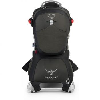 Osprey Poco AG Premium Unisex Hiking Child Carrier Pack with 11L Detachable Daypack - Black