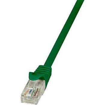 LogiLink CP1055U RJ45 Network cable, patch cable CAT 5e U/UTP 2.00 m Green