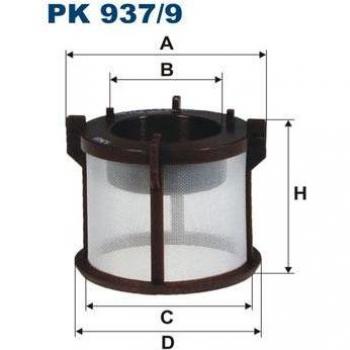 Filtro de gasolina FILTRON PK 937/9